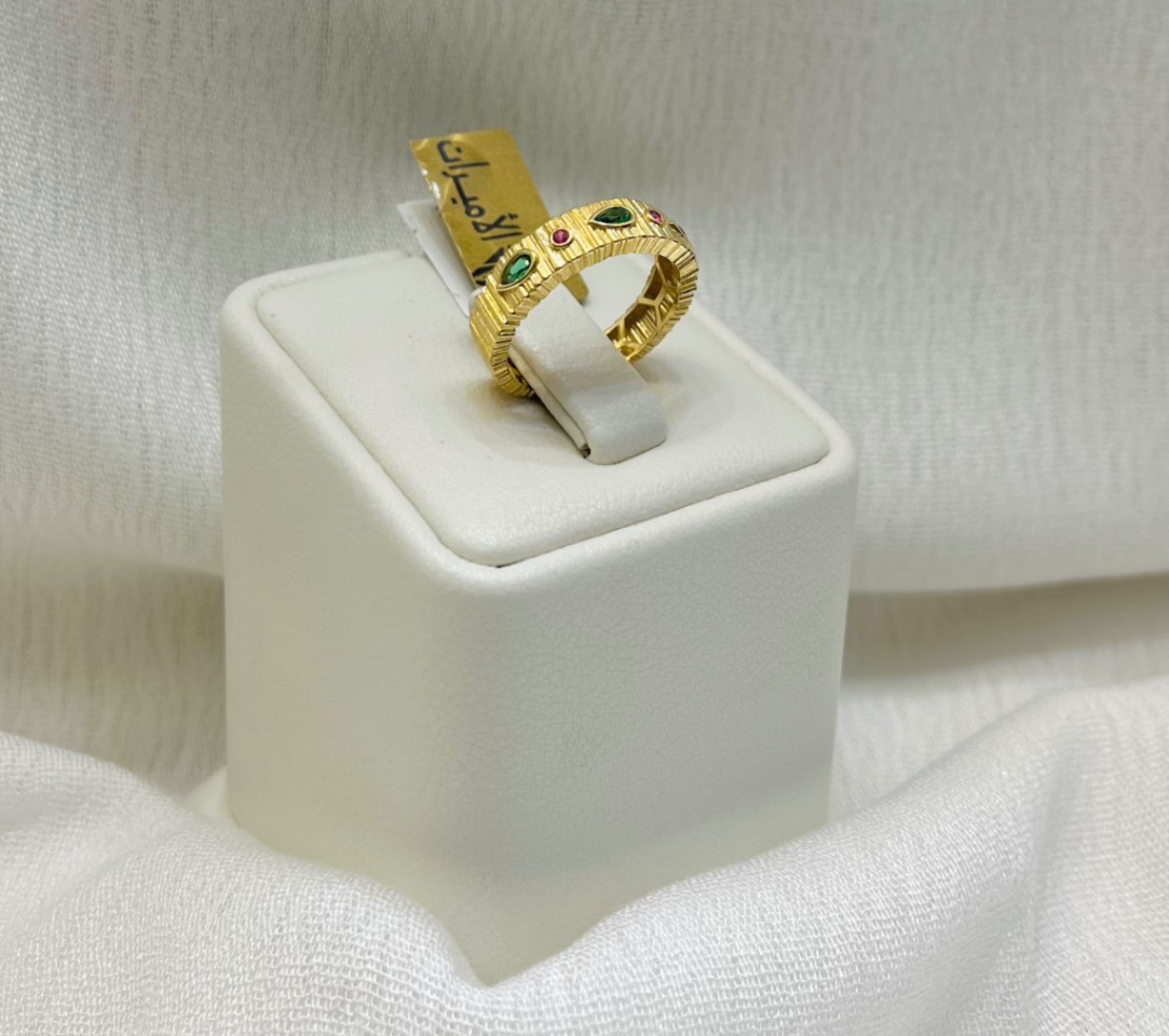 خاتم — كيرمينا — عيار 18 — صورة 1