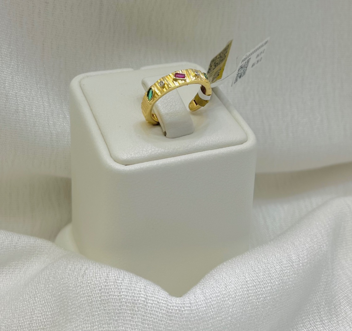 خاتم — كيرمينا — عيار 18 — صورة 1