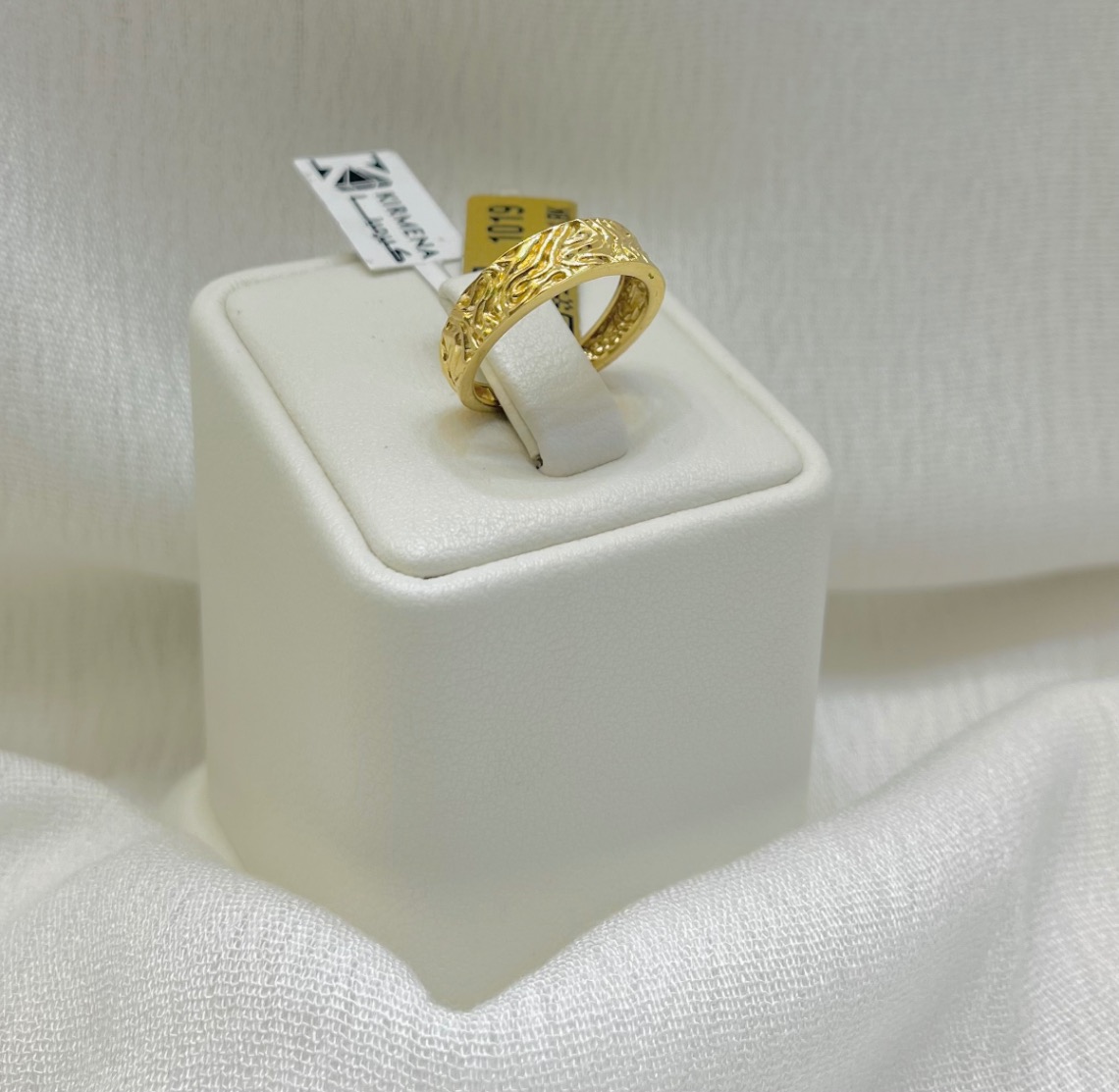 خاتم — كيرمينا — عيار 18 — صورة 1