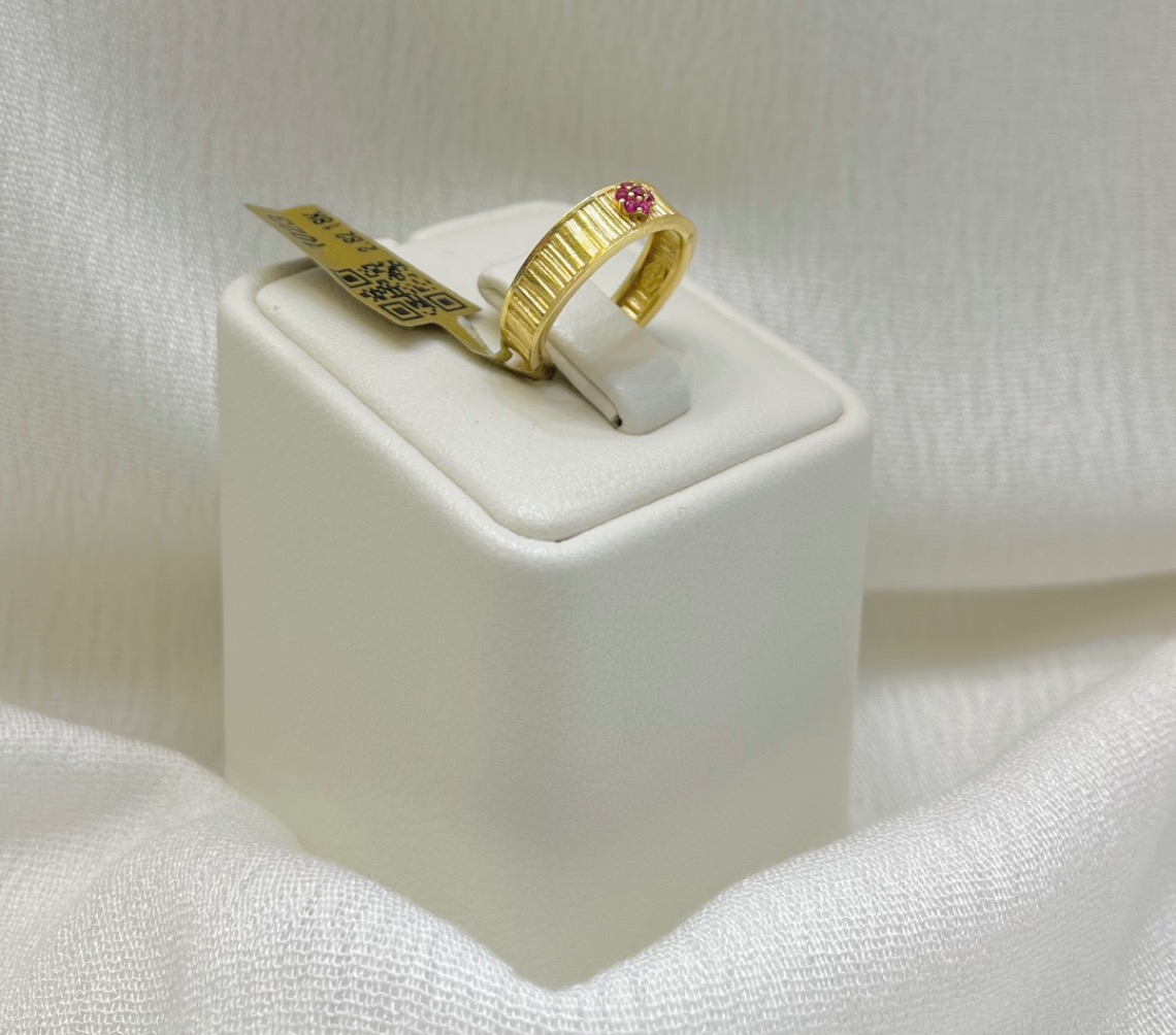 خاتم — كيرمينا — عيار 18 — صورة 1