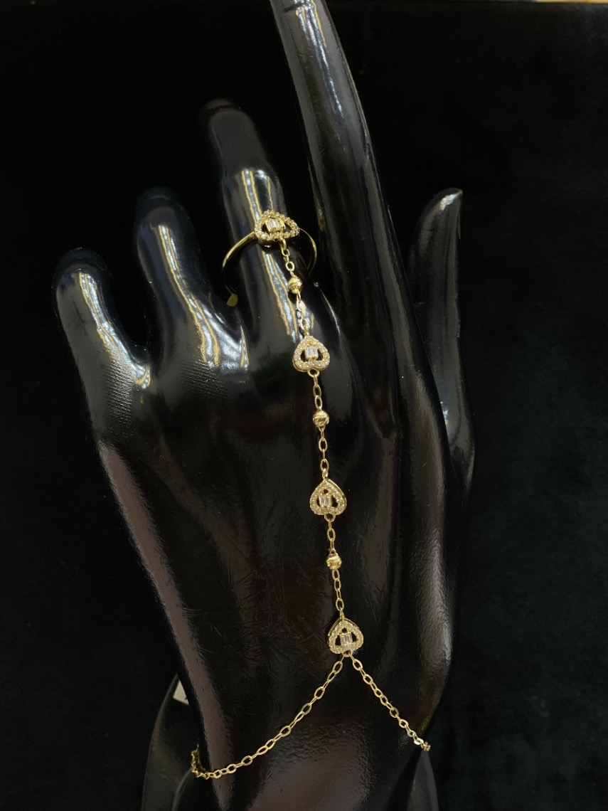 كفه — كنج جولد — عيار 18 — 3.85 جم