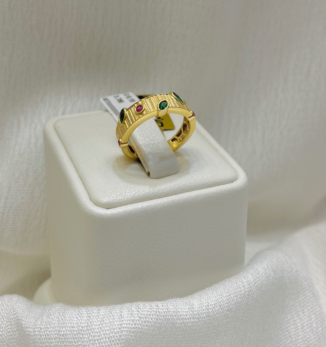 خاتم — كيرمينا — عيار 18 — صورة 2