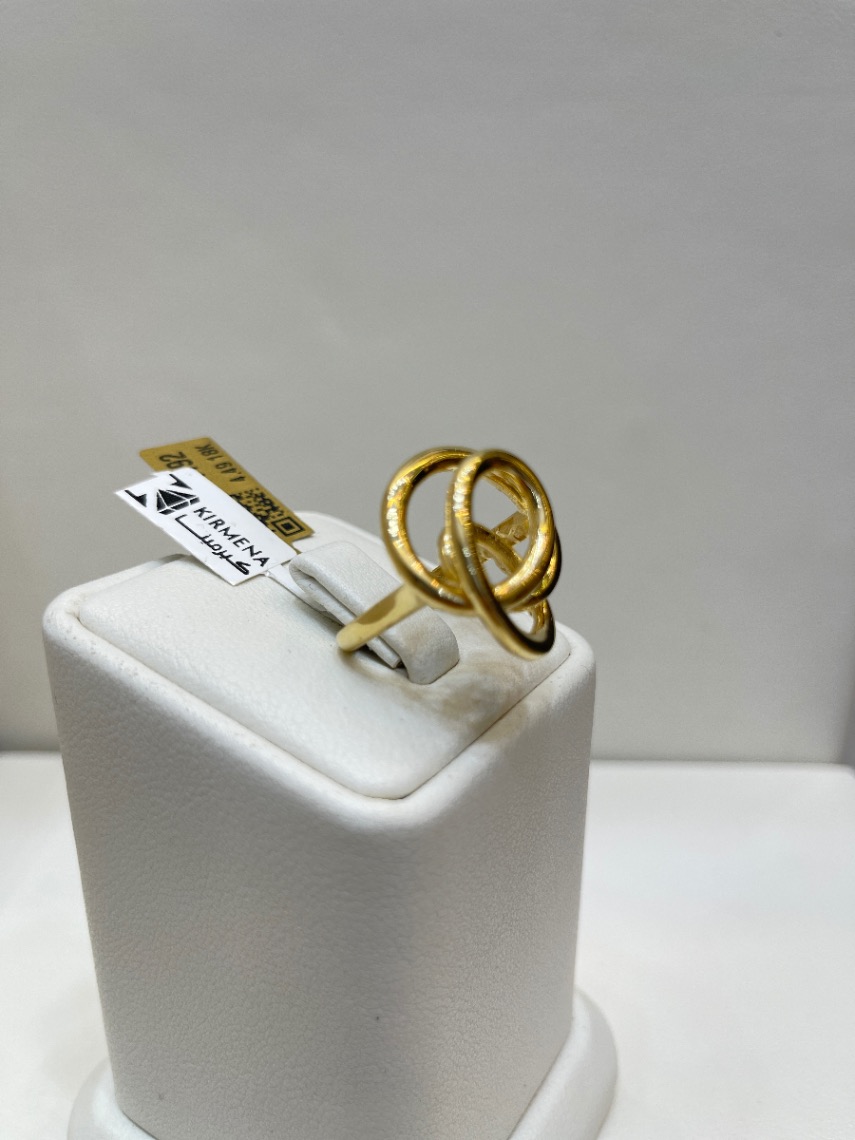 خاتم — كيرمينا — عيار 18 — صورة 3