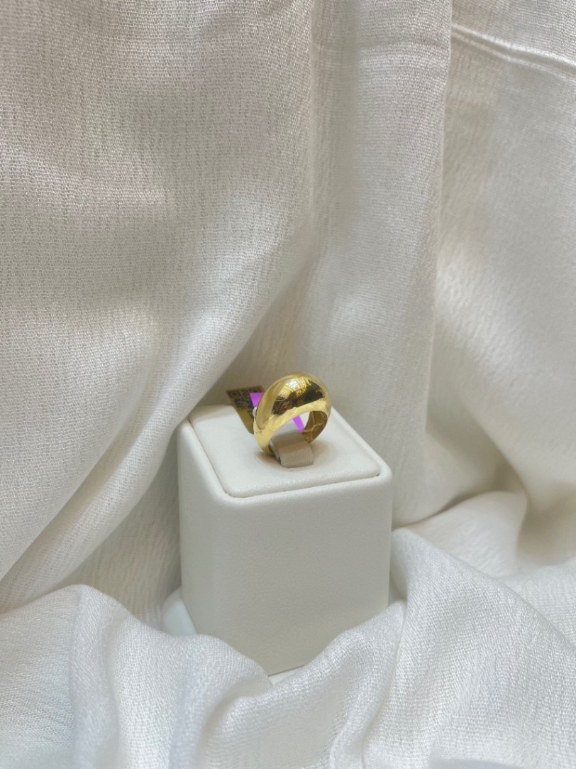 خاتم — سمايل — عيار 18 — صورة 1