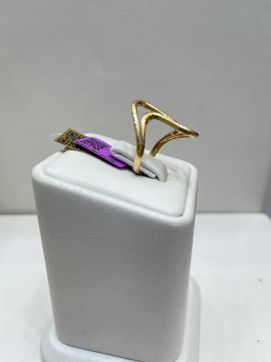 خاتم — سمايل — عيار 18 — صورة 3