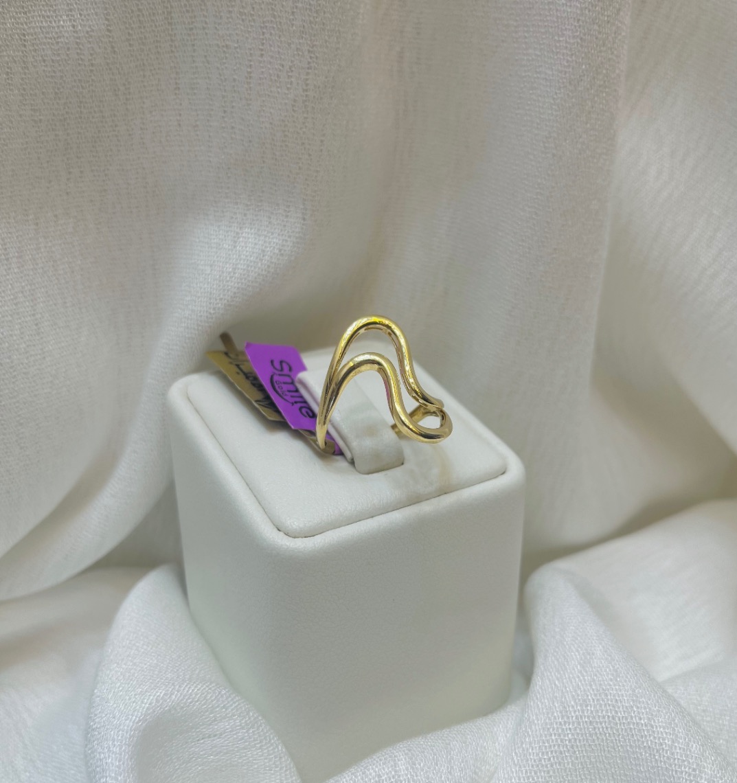 خاتم — سمايل — عيار 18 — صورة 1