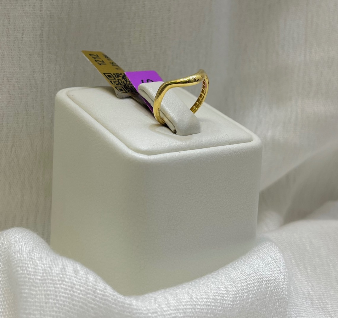 خاتم — سمايل — عيار 18 — صورة 1