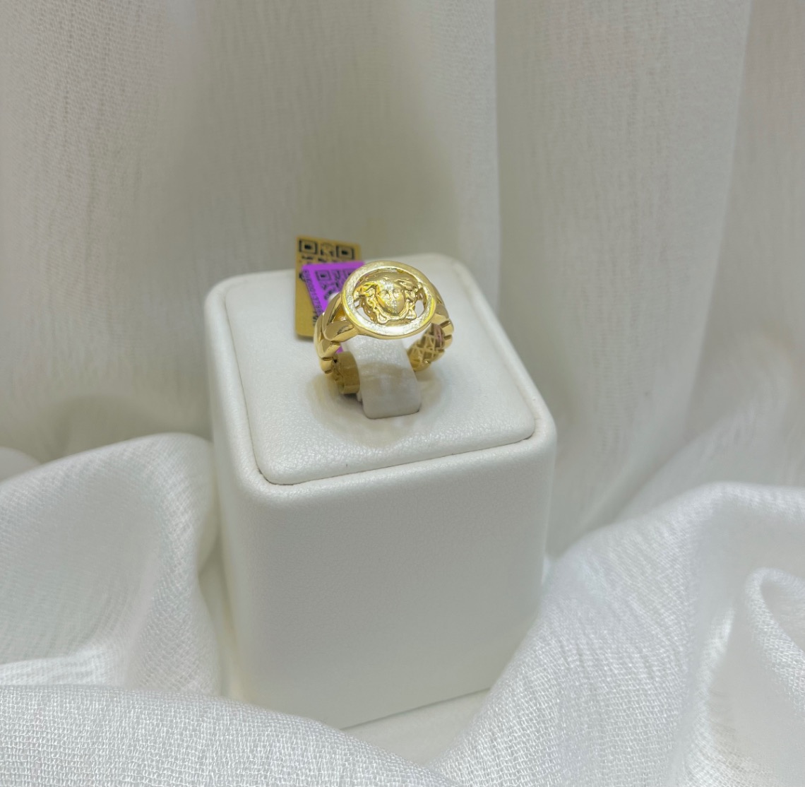 خاتم — سمايل — عيار 18 — صورة 2