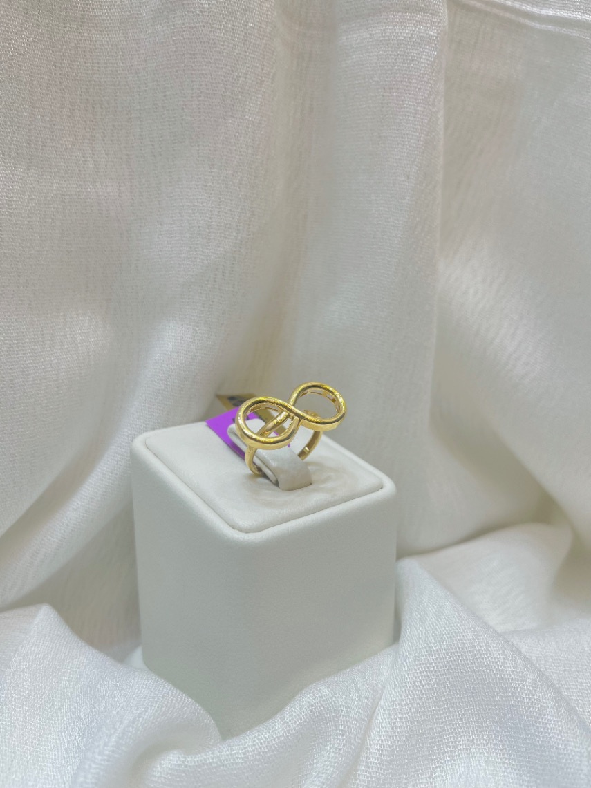 خاتم — سمايل — عيار 18 — صورة 1