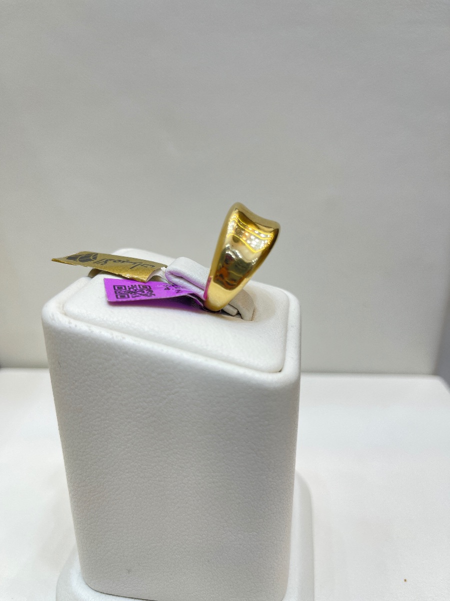 خاتم — سمايل — عيار 18 — صورة 3