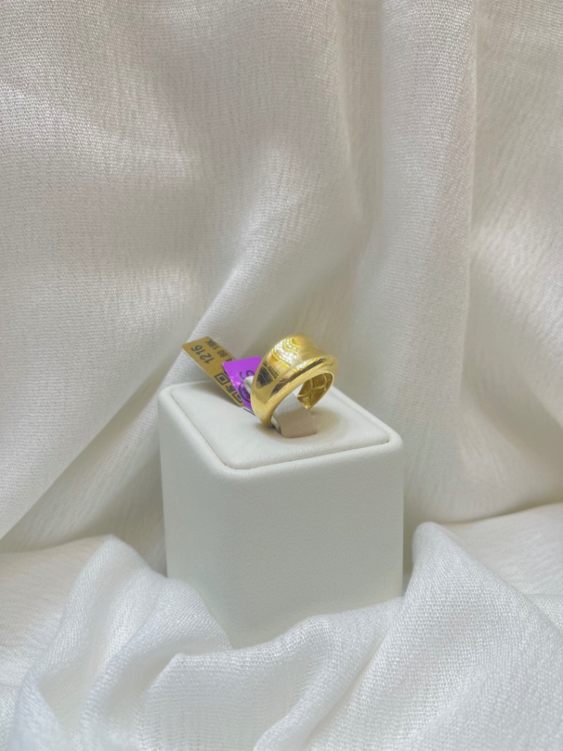 خاتم — سمايل — عيار 18 — صورة 1