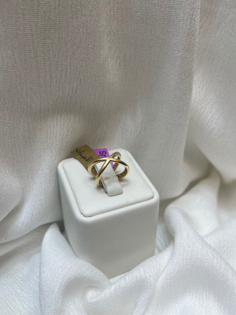 خاتم — سمايل — عيار 18 — صورة 4