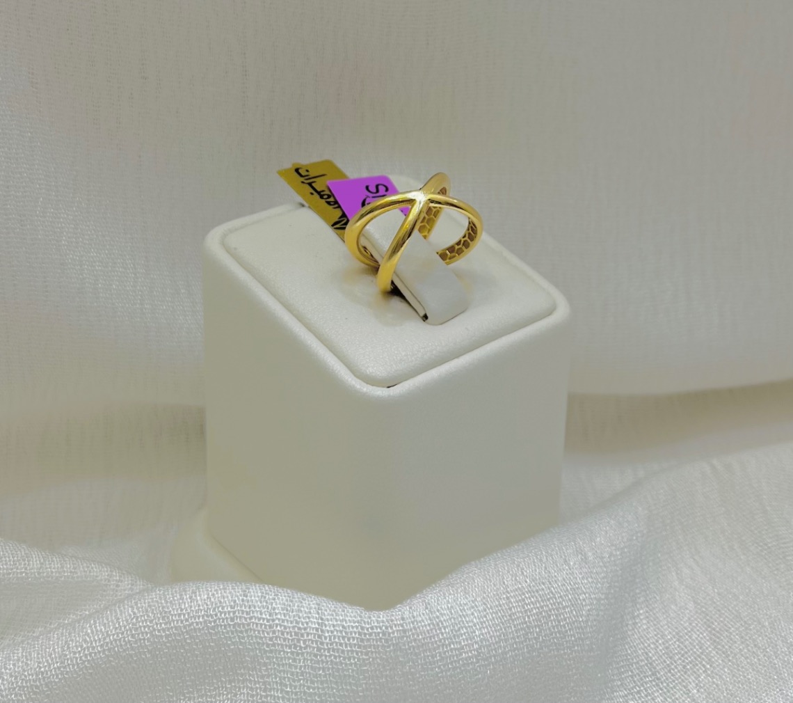 خاتم — سمايل — عيار 18 — صورة 1