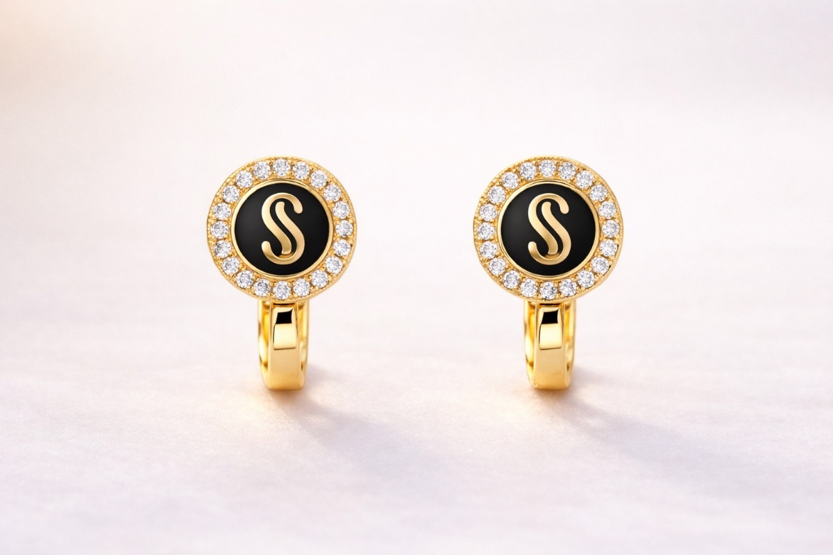 حلق — اندريا جولد — عيار 18 — صورة 1