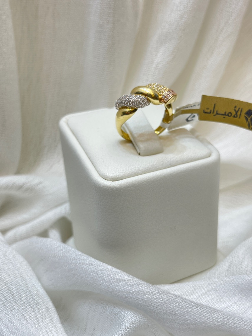 خاتم — اندريا جولد — عيار 18 — صورة 1