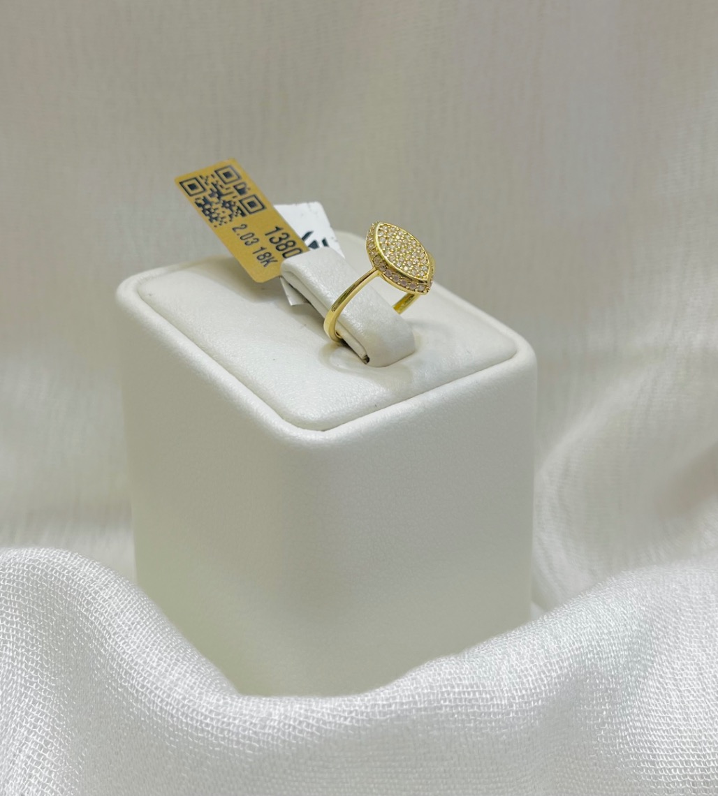 خاتم — اندريا جولد — عيار 18 — صورة 1