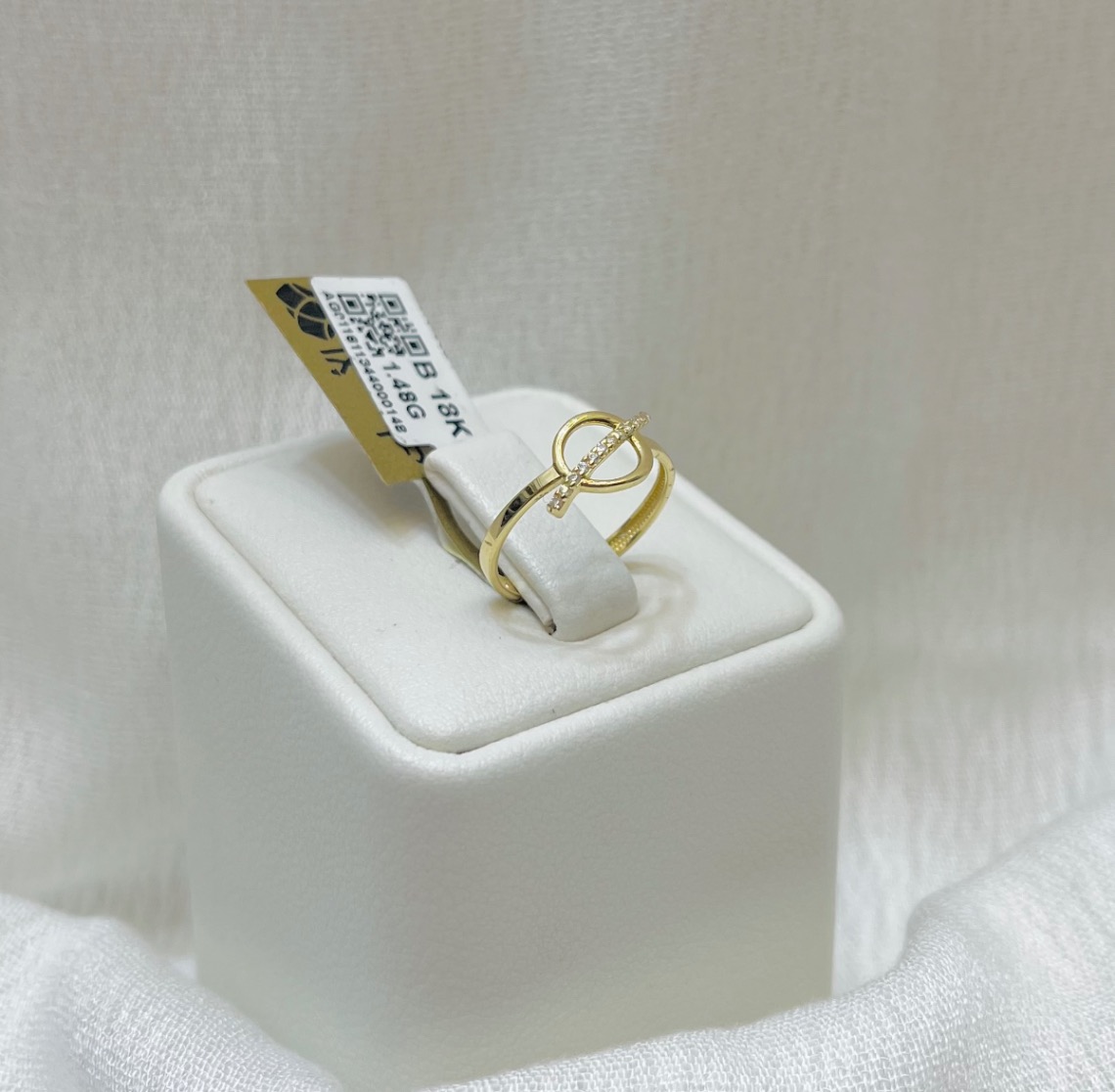 خاتم — اندريا جولد — عيار 18 — صورة 1