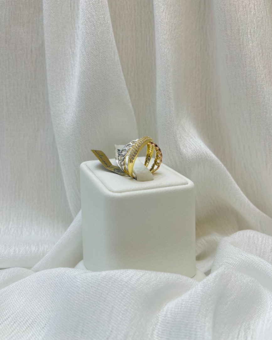 خاتم — اندريا جولد — عيار 18 — صورة 1