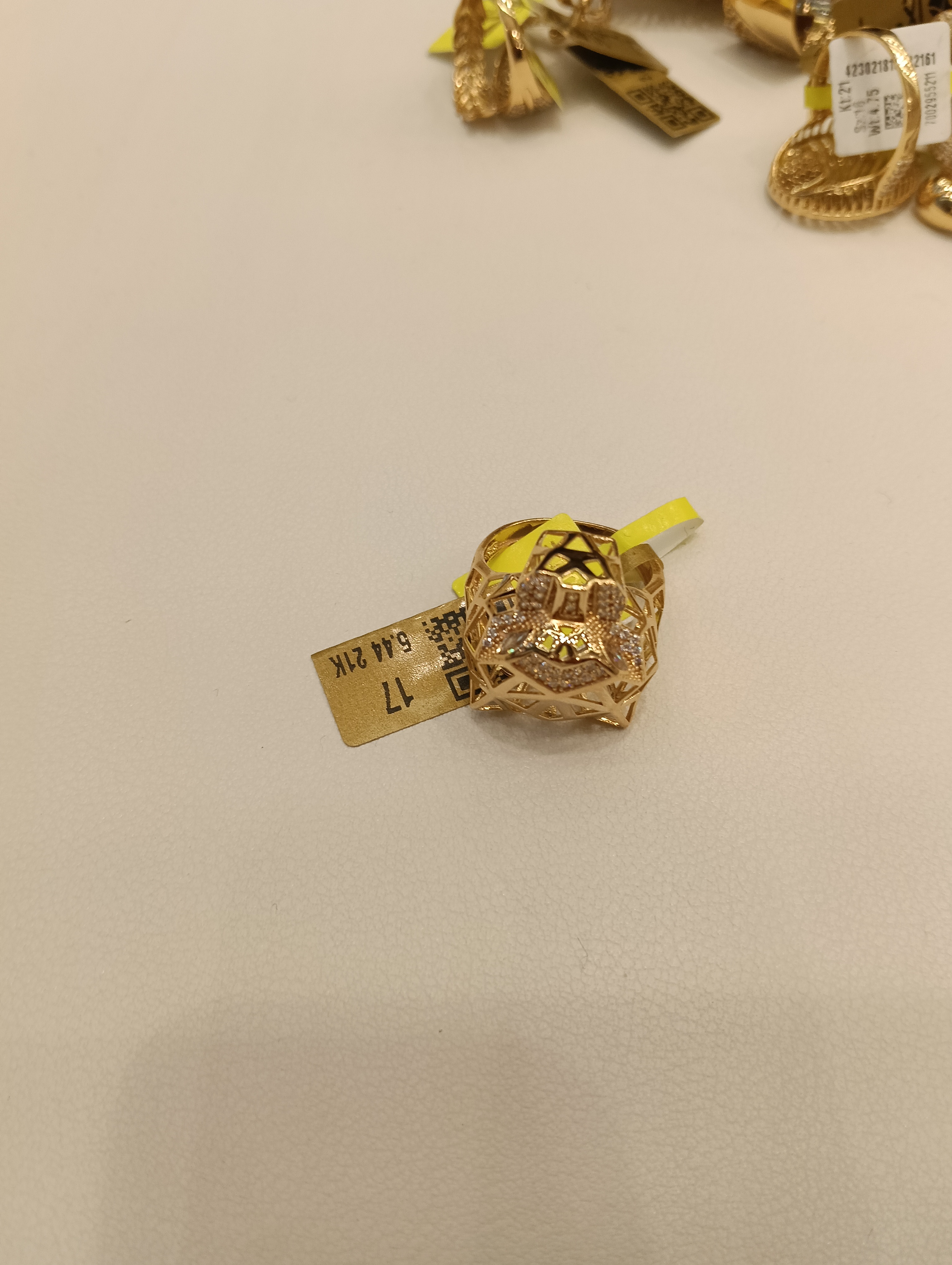 خاتم — لازوردي — عيار 21 — صورة 3