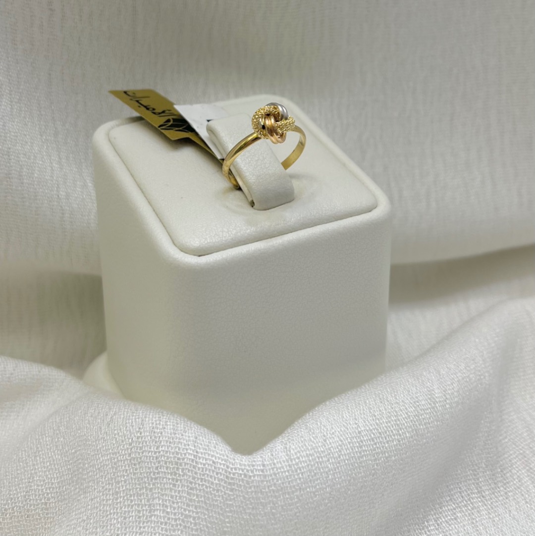 خاتم — ايطالي — عيار 18 — صورة 1