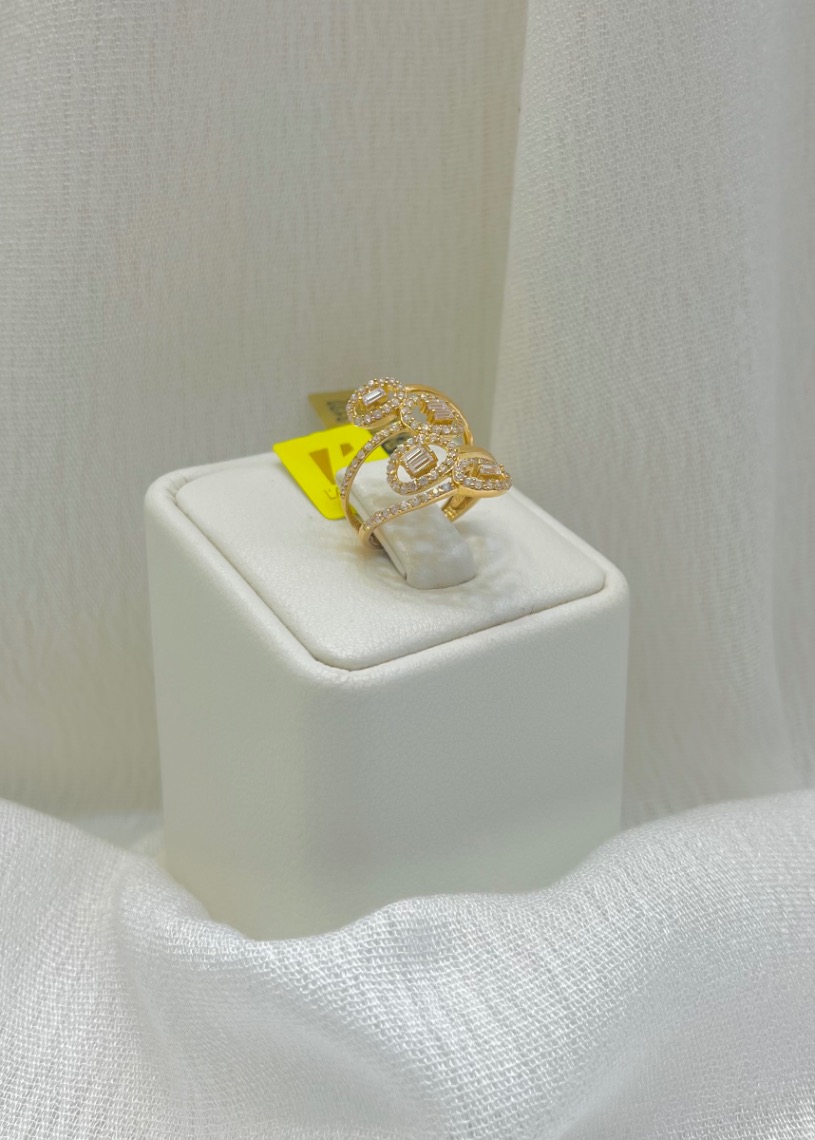 خاتم — لازوردي — عيار 21 — 4.10 جم