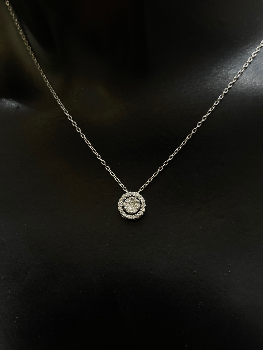 سلسلة + دلاية — عيار 18 — صورة 2