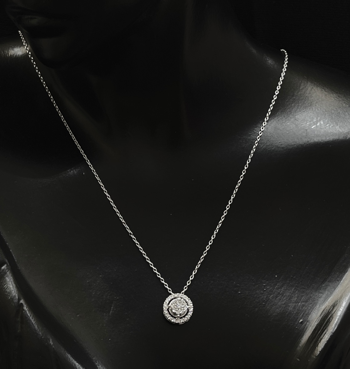 سلسلة + دلاية — عيار 18 — صورة 1