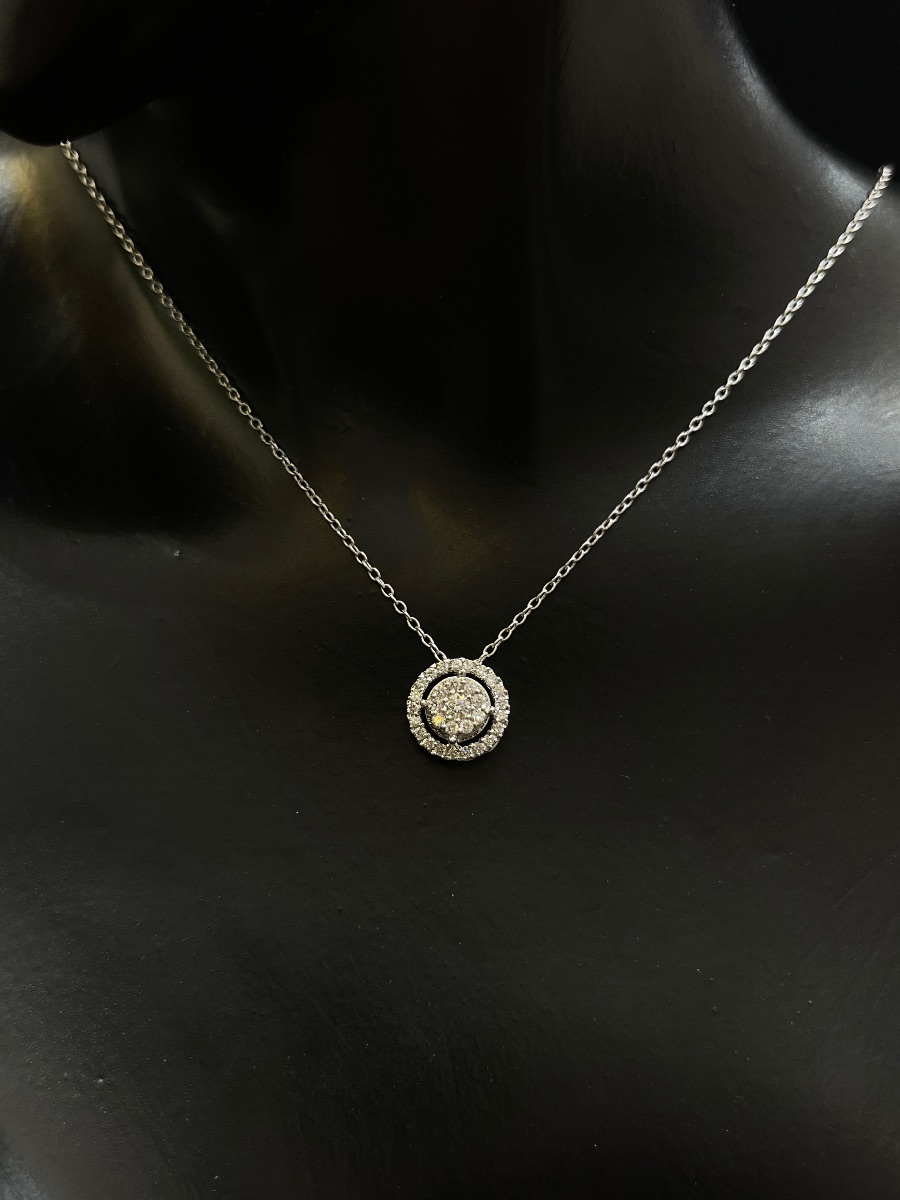 سلسلة + دلاية — عيار 18 — صورة 2