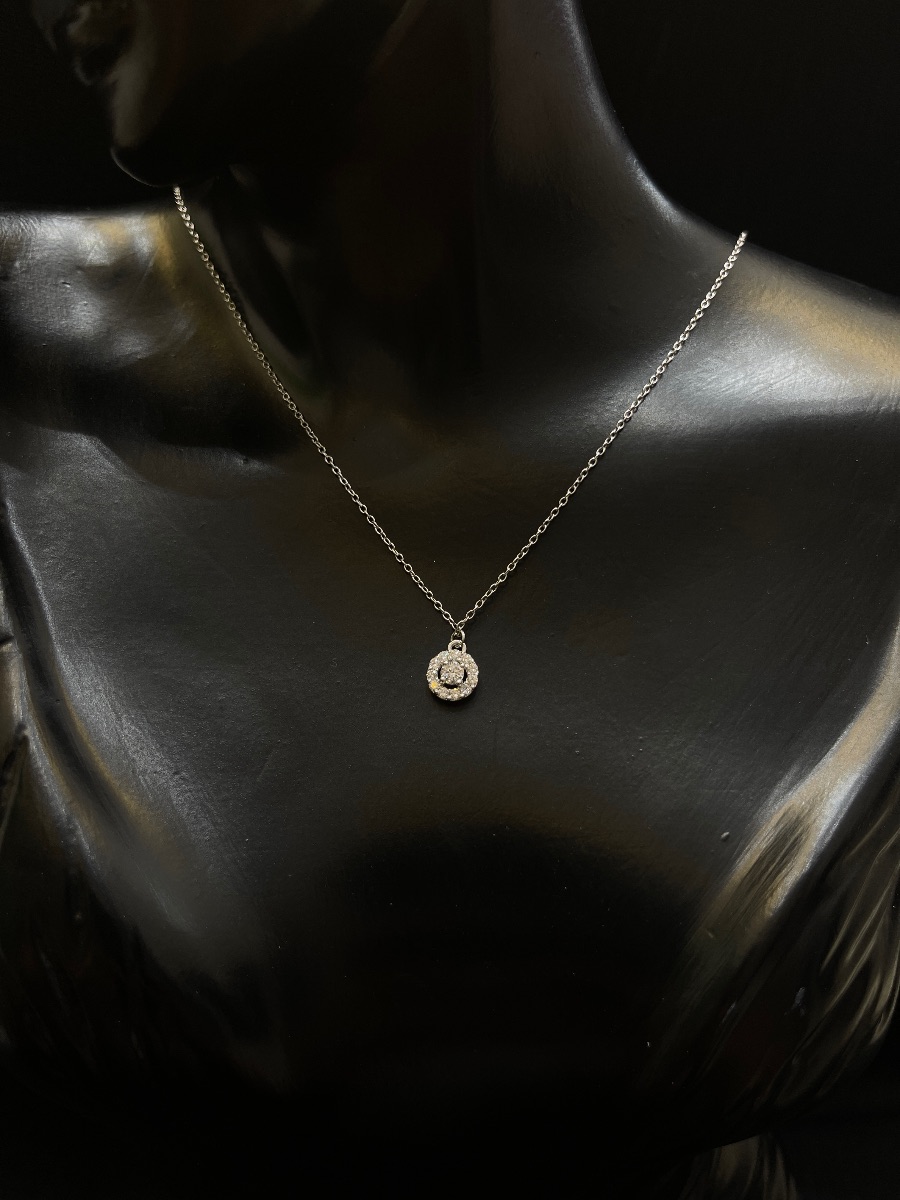 سلسلة + دلاية — عيار 18 — 2.10 جم