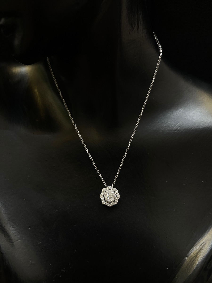 سلسلة + دلاية — عيار 18 — صورة 2