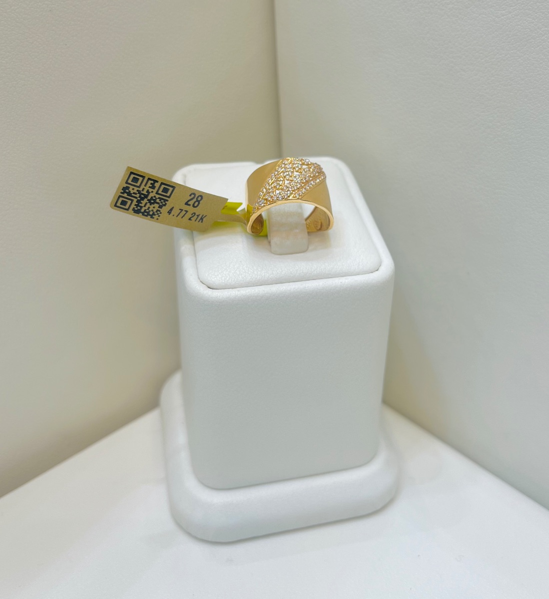 خاتم — لازوردي — عيار 21 — صورة 3