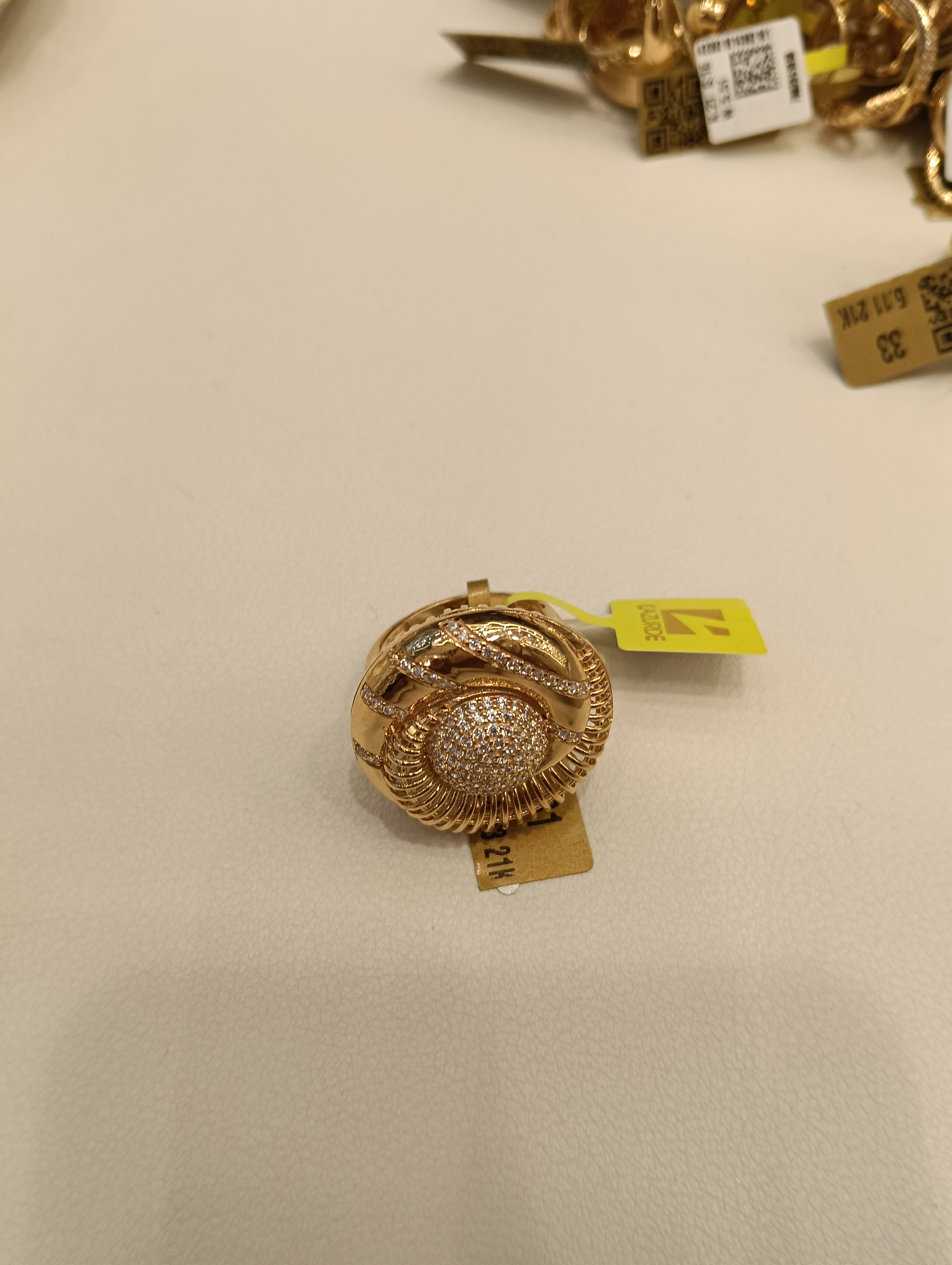 خاتم — لازوردي — عيار 21 — صورة 2