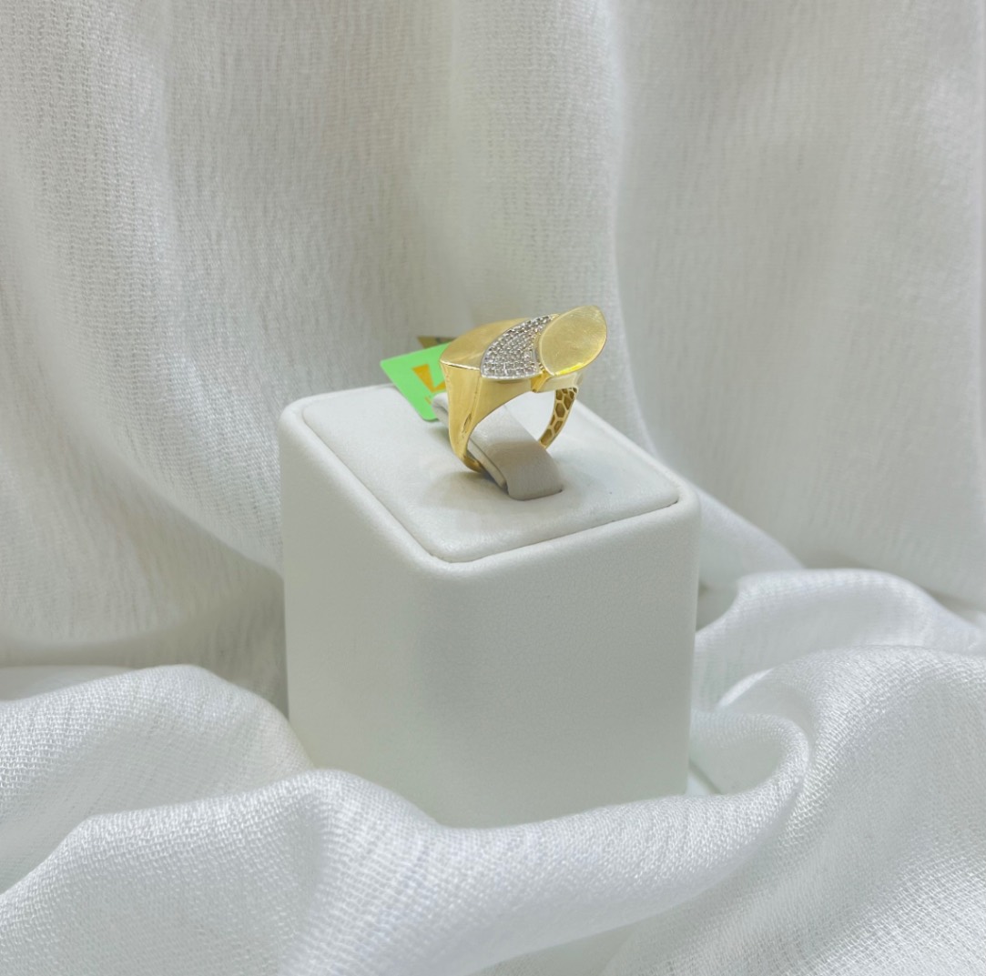 خاتم — لازوردي — عيار 18 — صورة 1