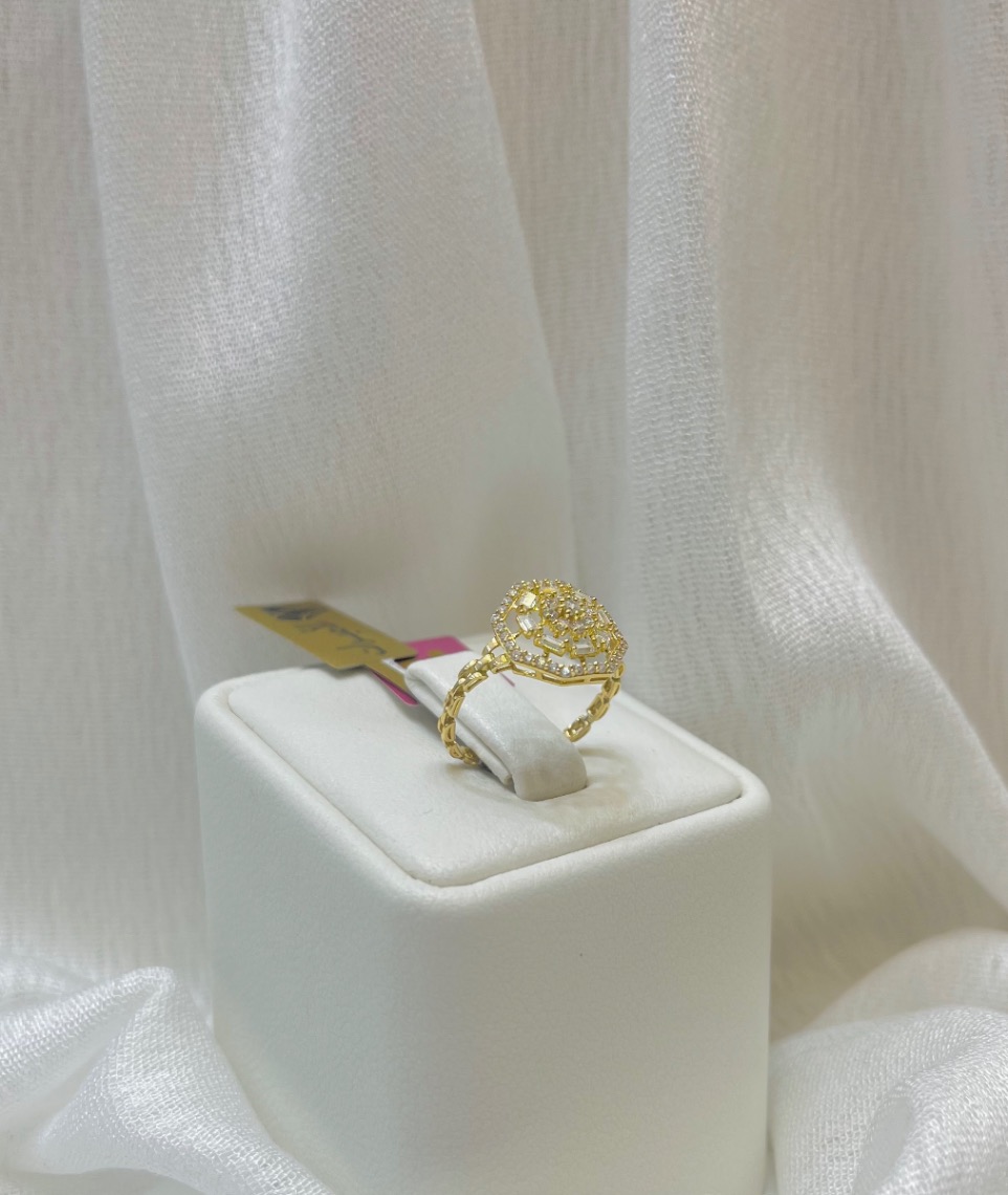 خاتم — لازوردي — عيار 18 — صورة 1