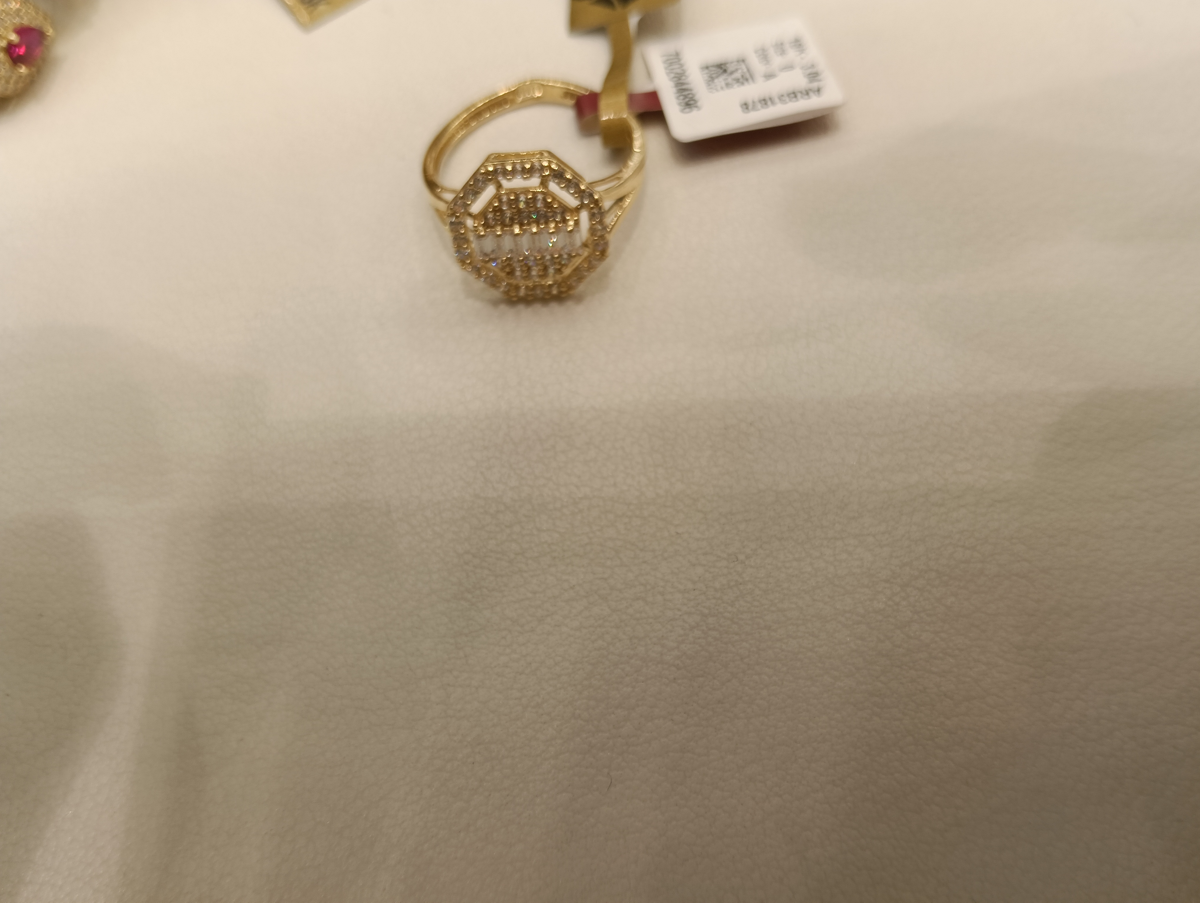 خاتم — لازوردي — عيار 18 — صورة 2