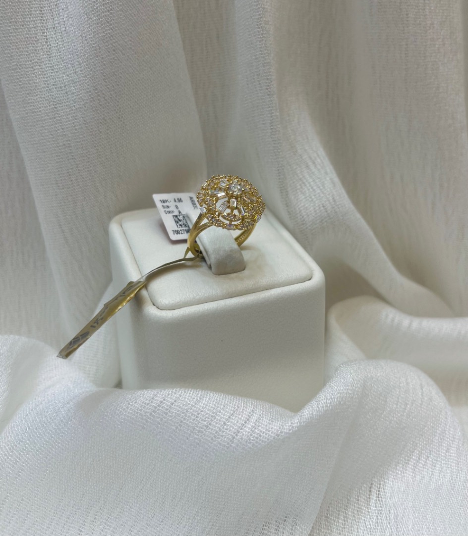 خاتم — لازوردي — عيار 18 — صورة 1