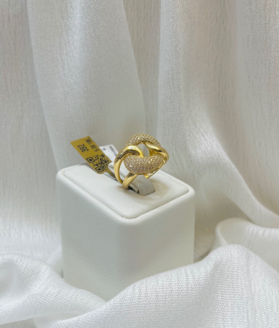 خاتم — لازوردي — عيار 18 — صورة 1