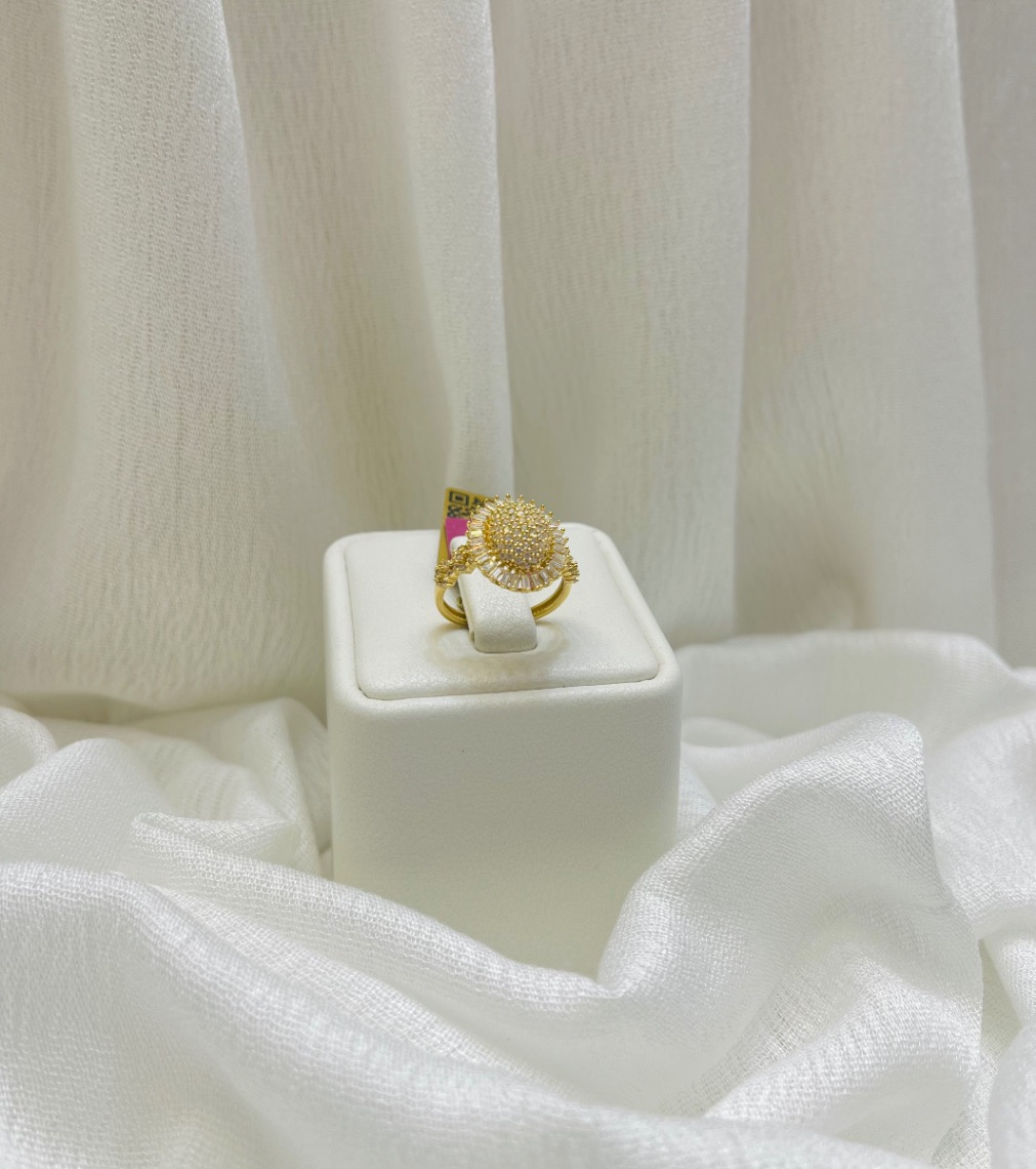 خاتم — لازوردي — عيار 18 — صورة 1