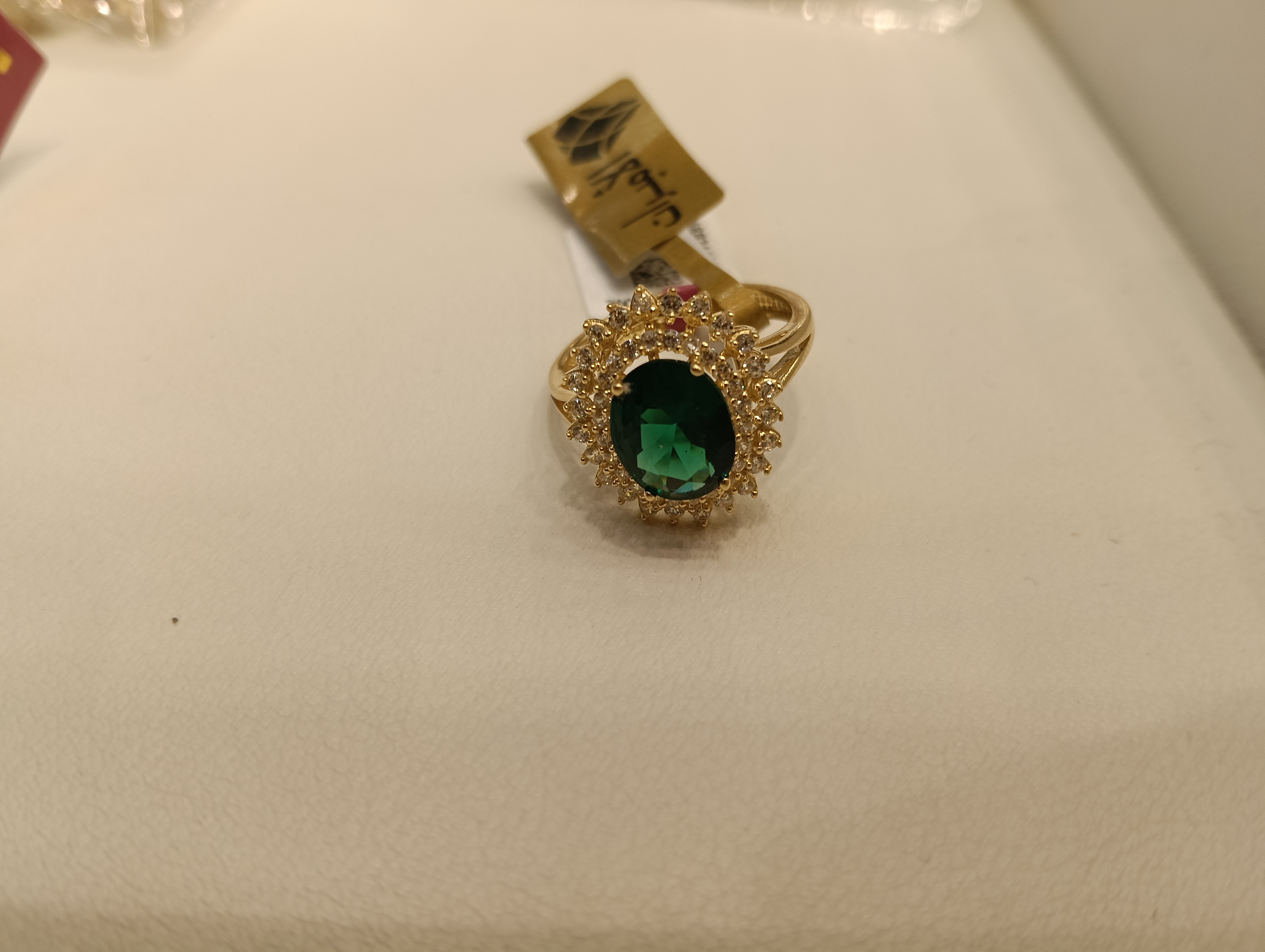 خاتم — لازوردي — عيار 18 — صورة 2