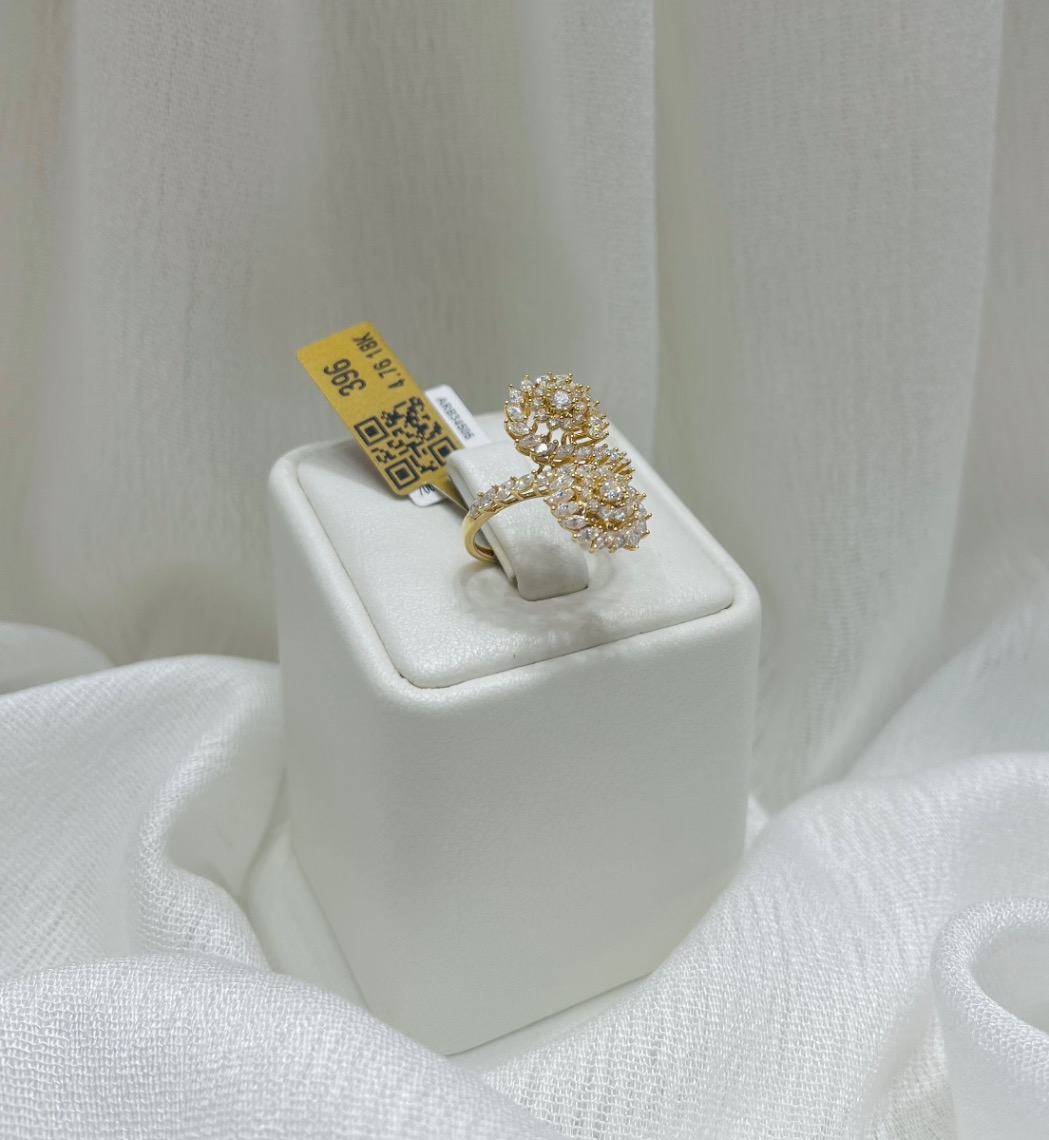 خاتم — لازوردي — عيار 18 — صورة 1