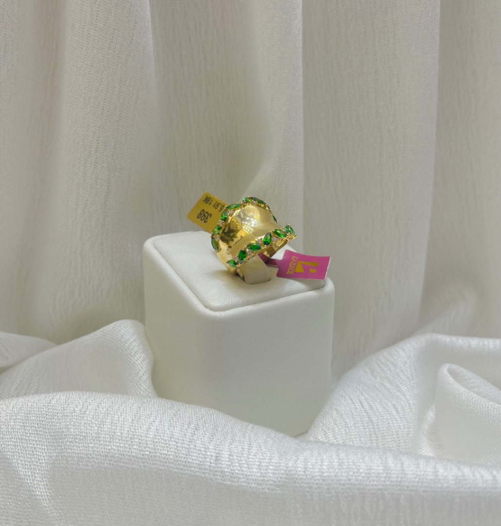 خاتم — لازوردي — عيار 18 — صورة 1