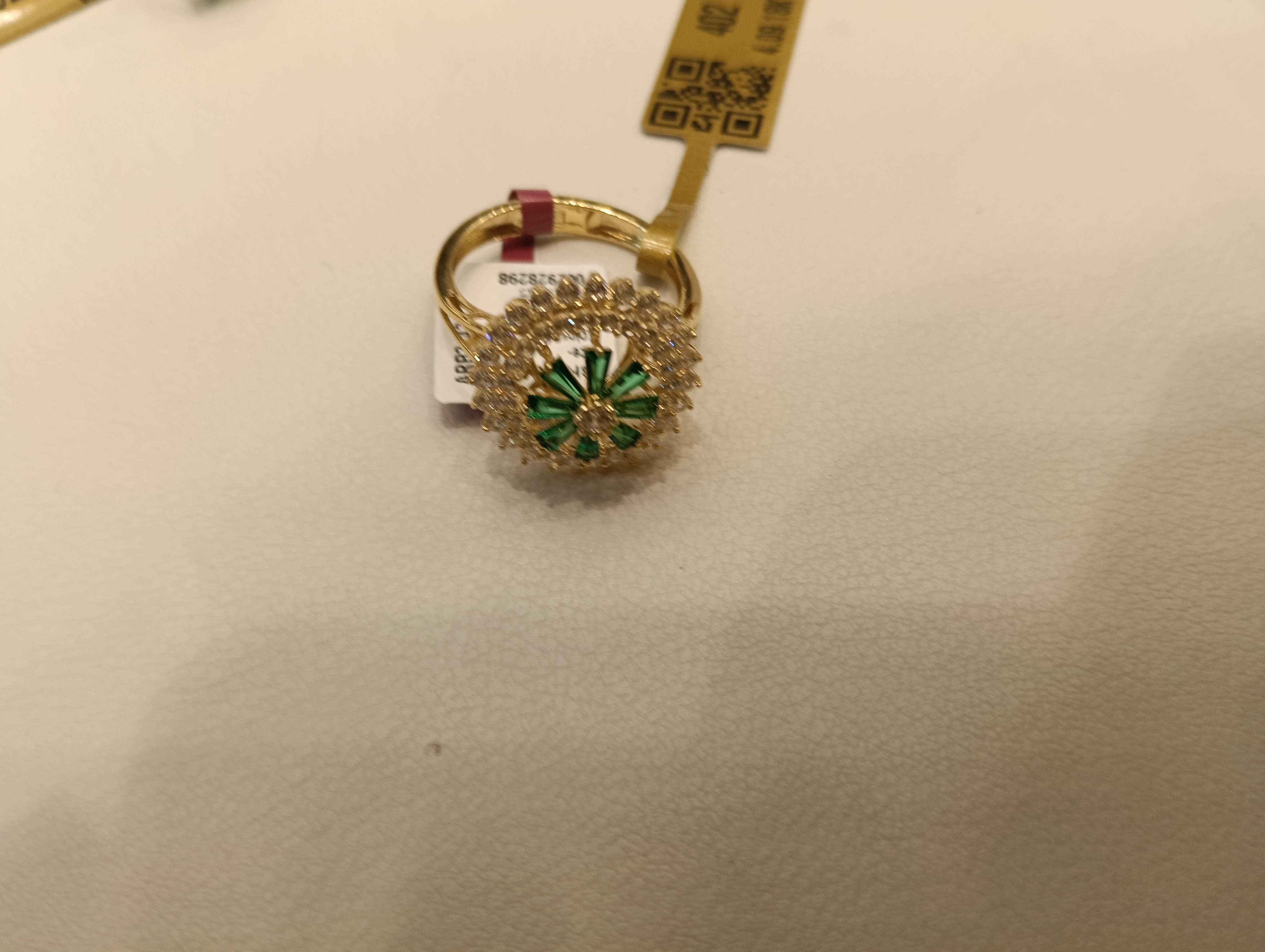 خاتم — لازوردي — عيار 18 — صورة 2