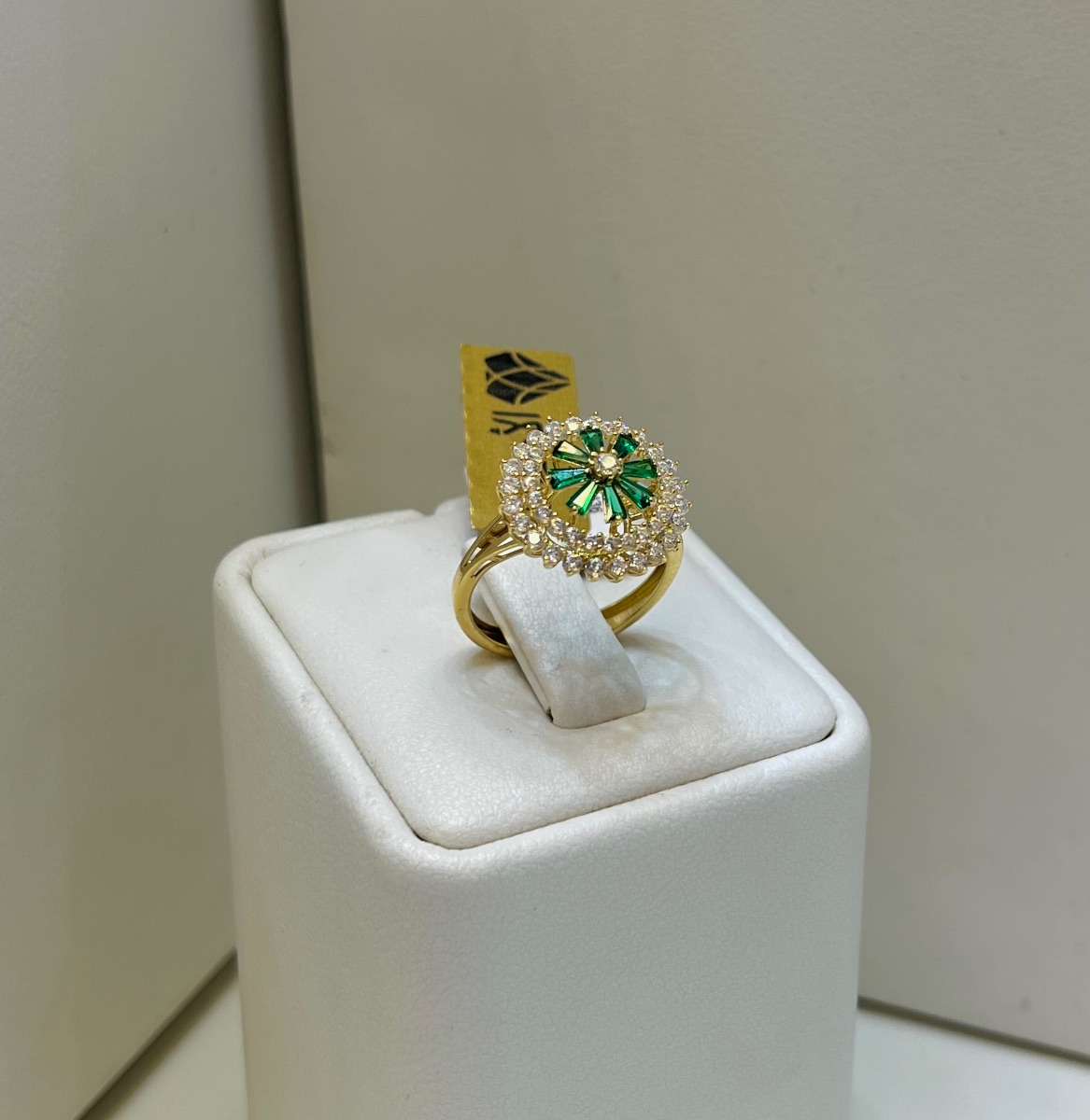 خاتم — لازوردي — عيار 18 — صورة 1