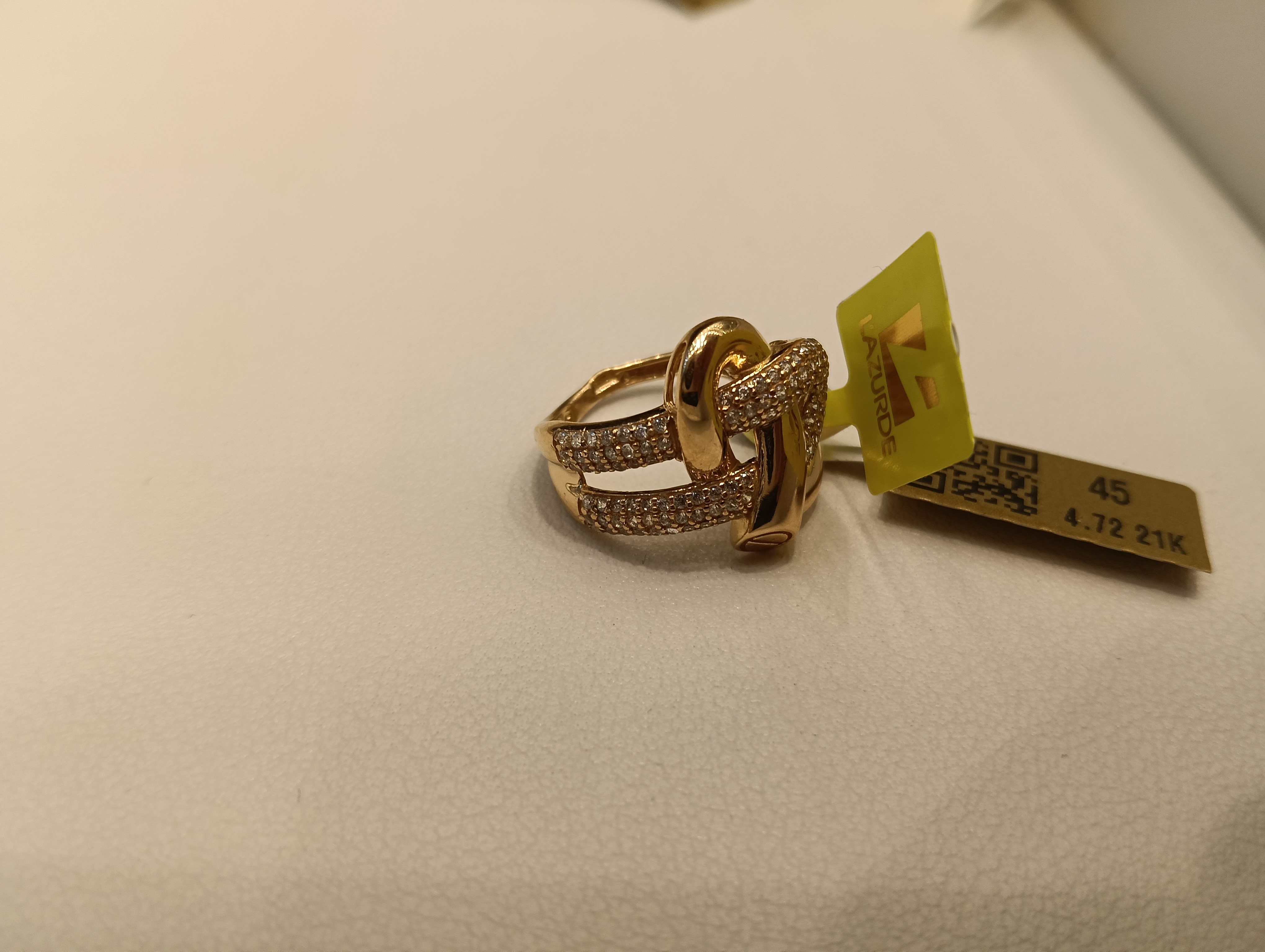 خاتم — لازوردي — عيار 21 — صورة 3