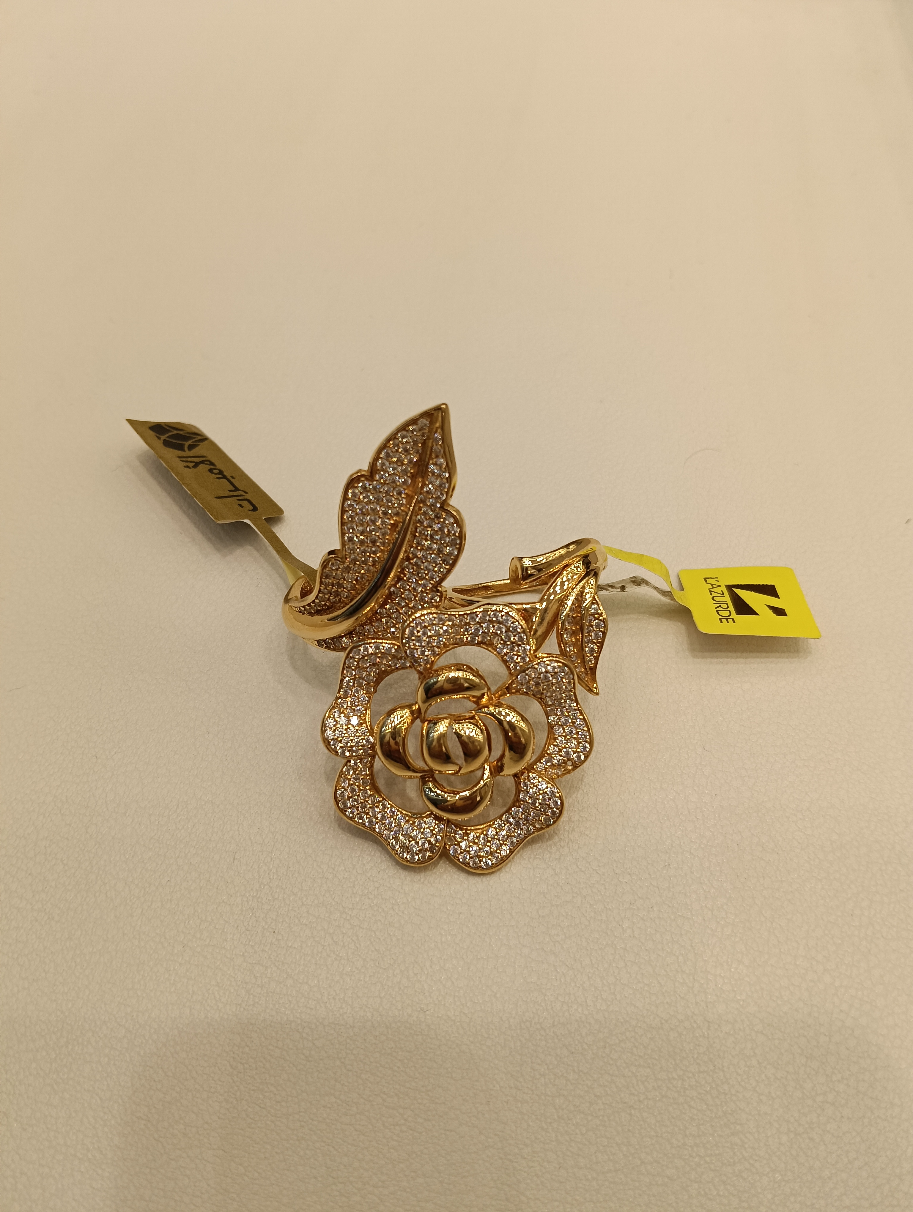 خاتم — لازوردي — عيار 21 — صورة 1