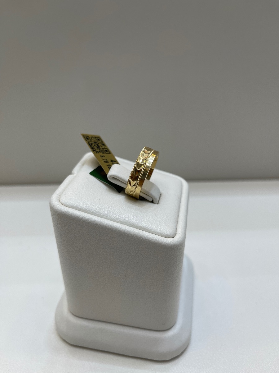 دبلة — لازوردي — عيار 18 — صورة 2