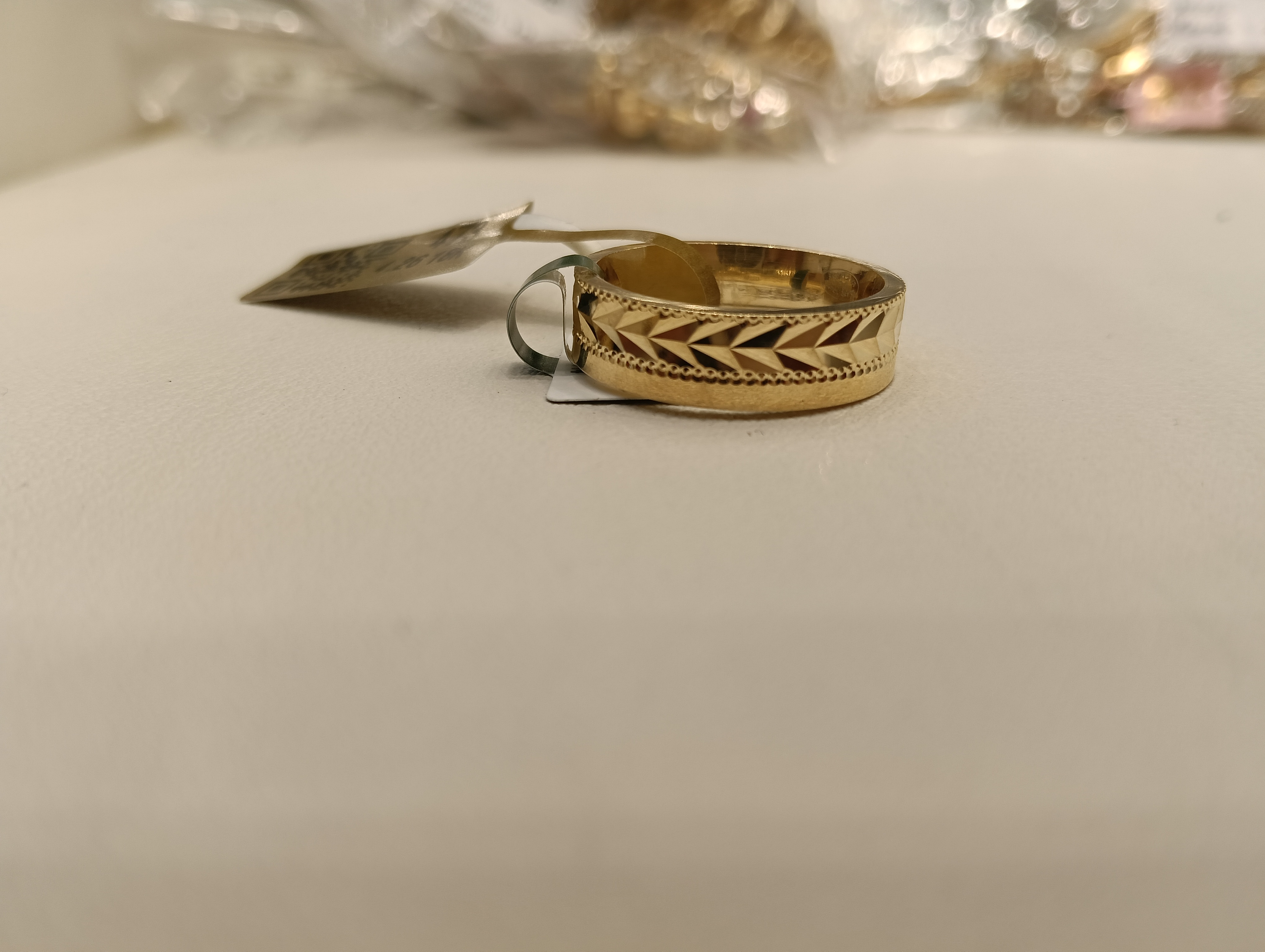 دبلة — لازوردي — عيار 18 — صورة 1