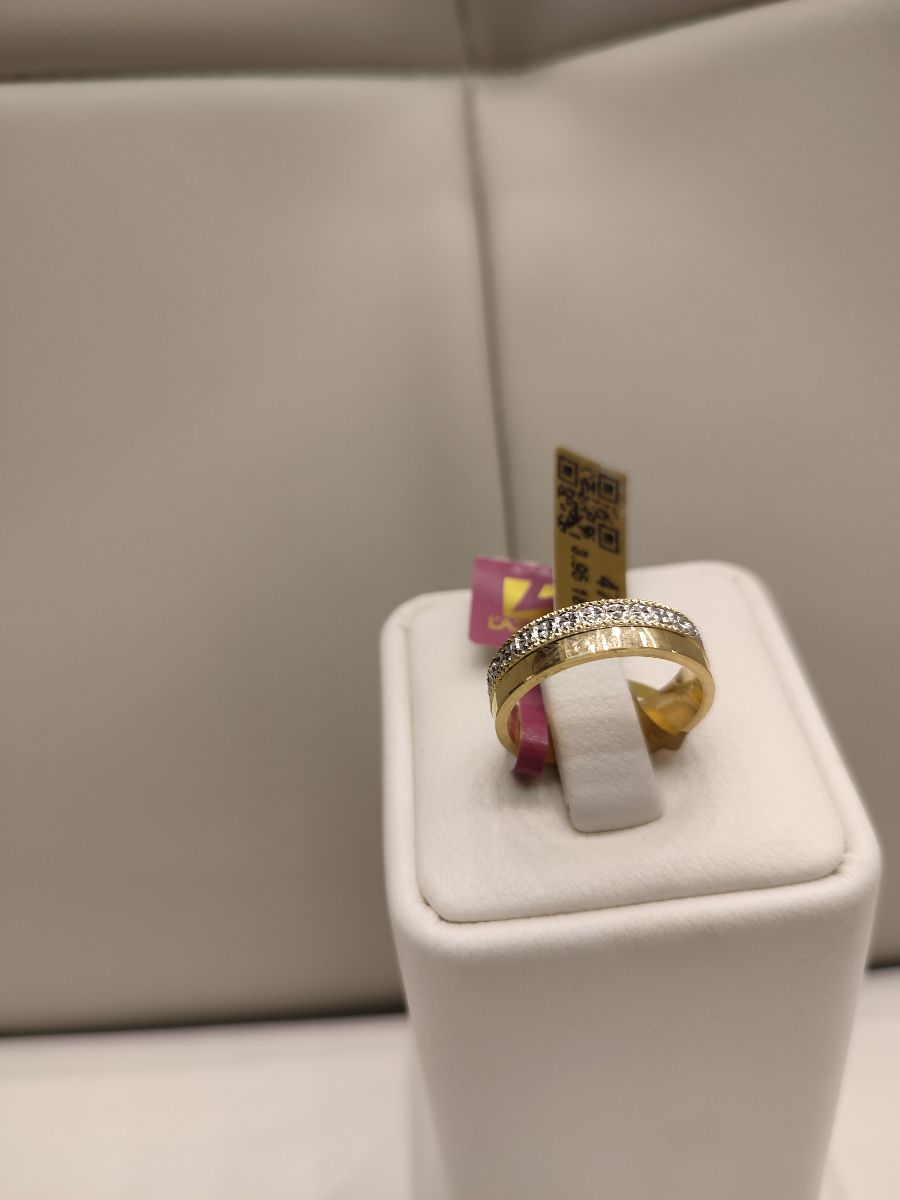 دبلة — لازوردي — عيار 18 — صورة 2