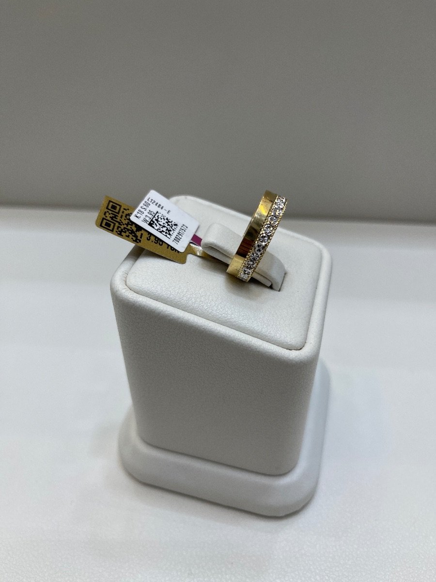 دبلة — لازوردي — عيار 18 — صورة 4