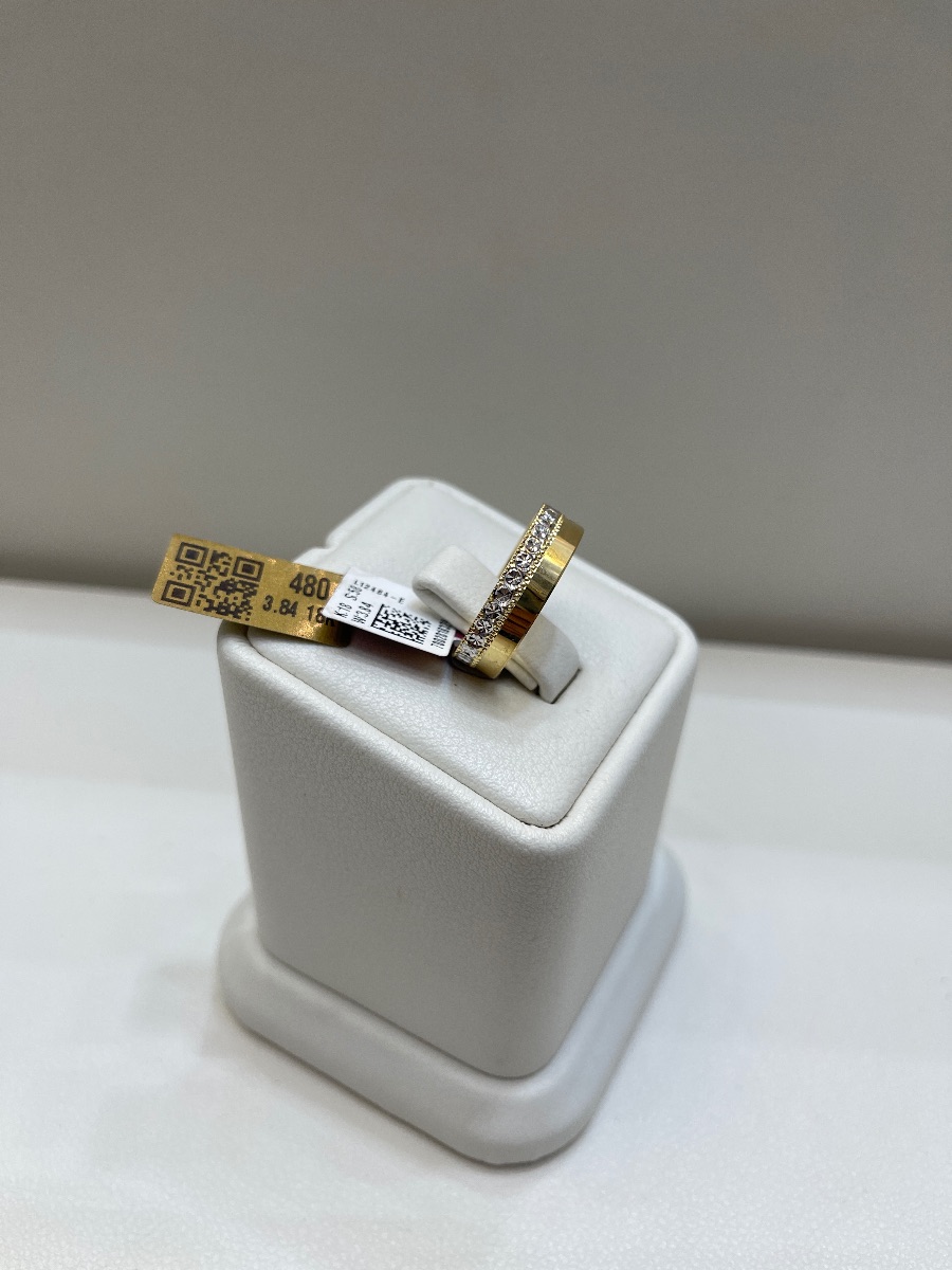 دبلة — لازوردي — عيار 18 — صورة 4